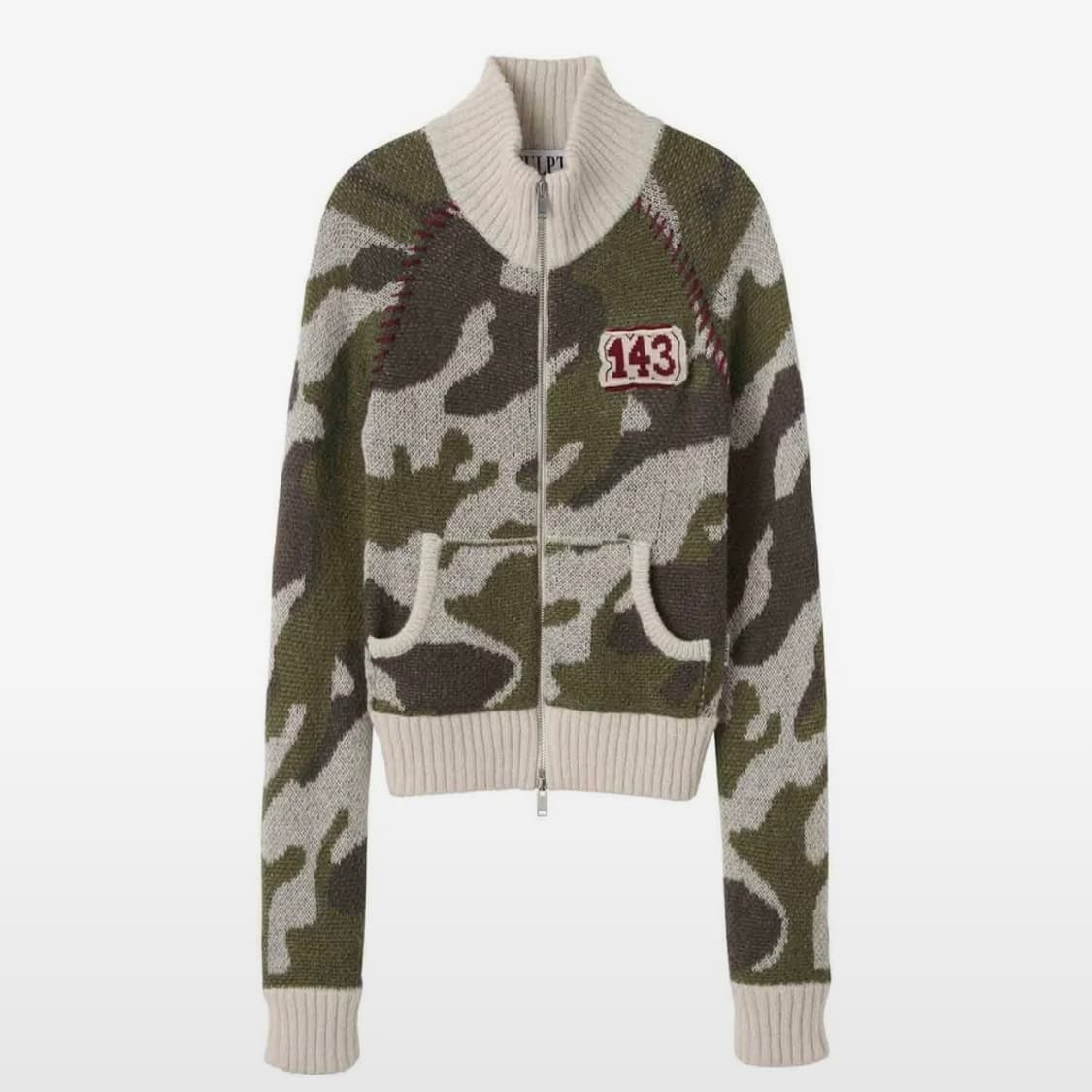 스컬프터 카모 집업 상품이미지1