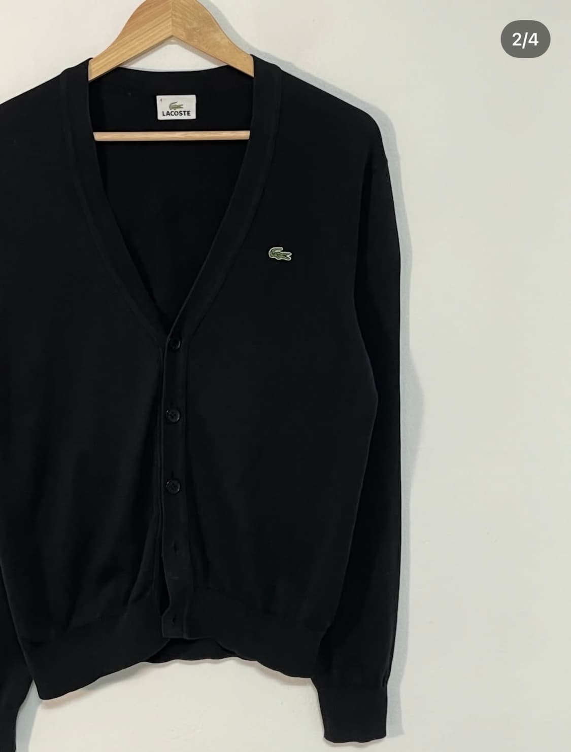 라코스테 와펜 가디건 상품이미지2