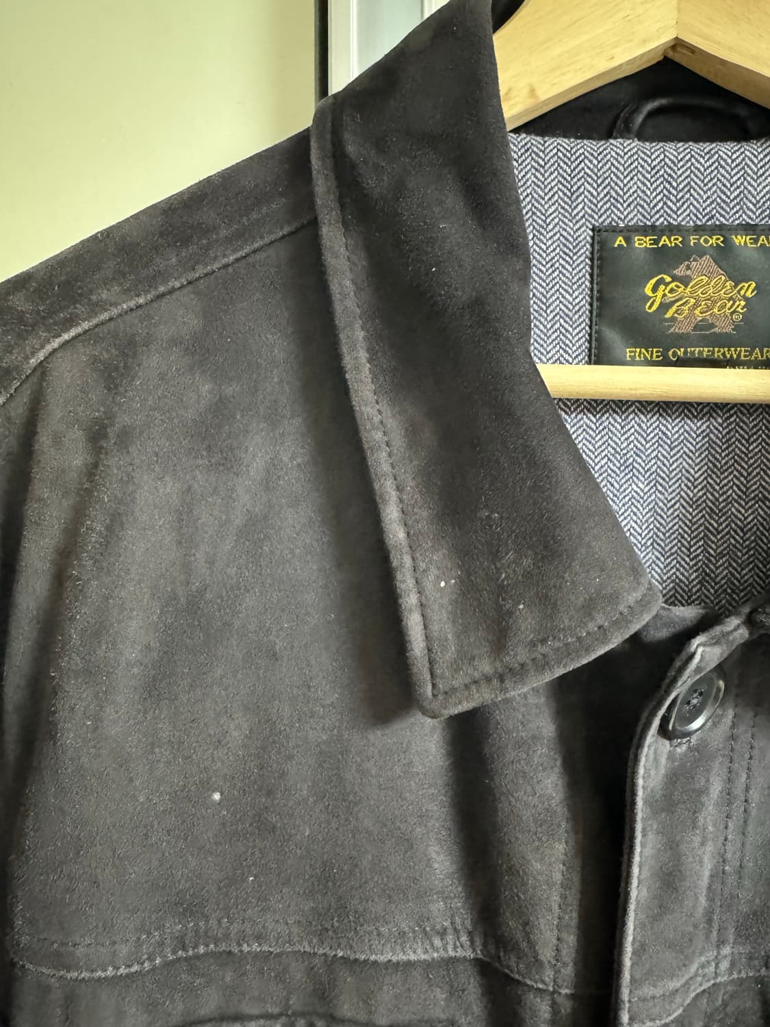 골든베어 스웨이드 자켓 L 상품이미지2