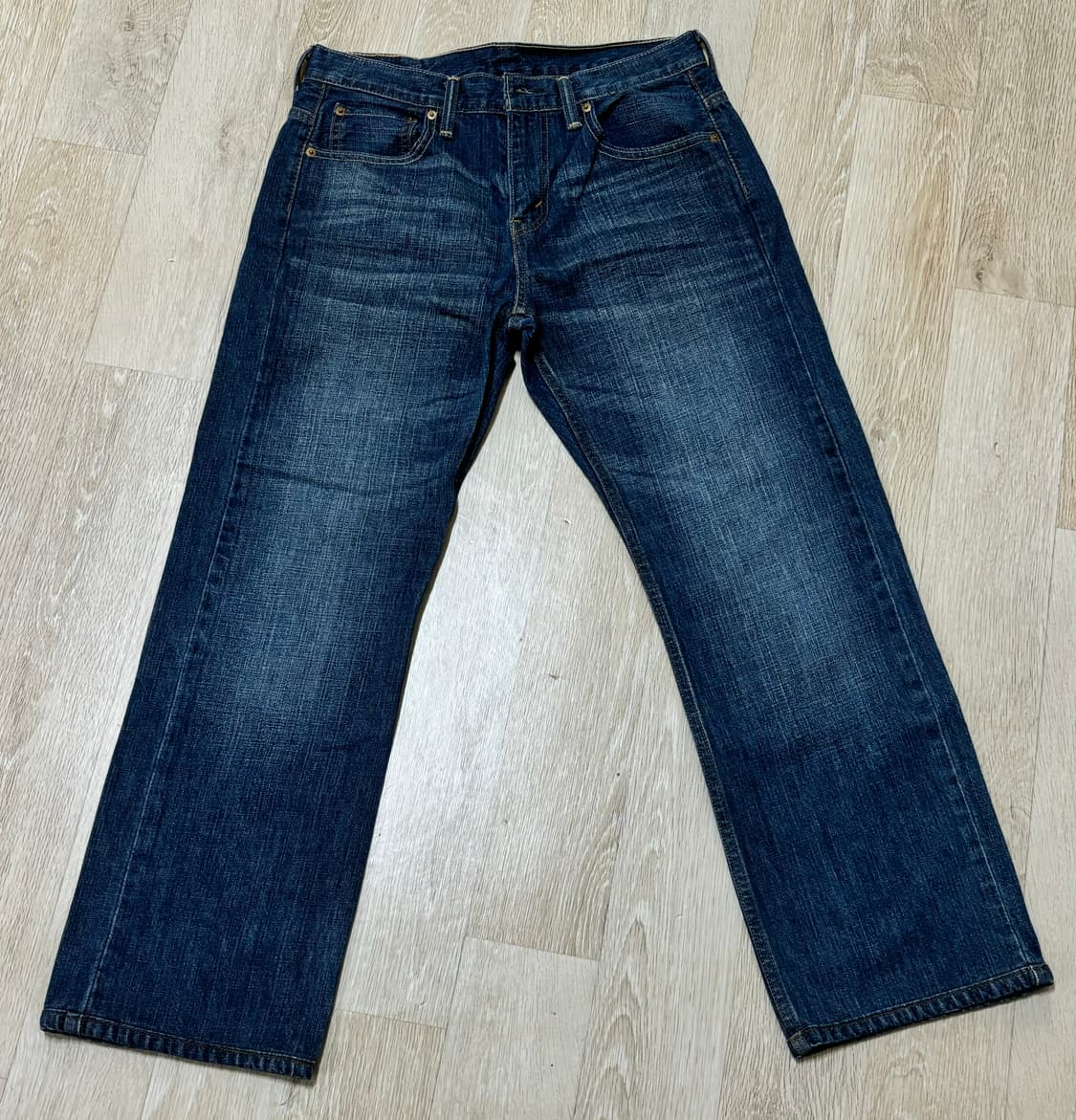 00s 리바이스 569 와이드핏 빈티지 인디고 데님 팬츠 30인치 상품이미지1