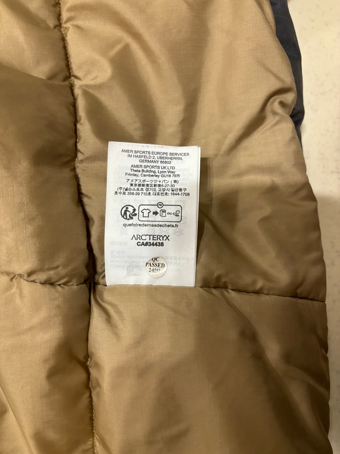 [S] 아크테릭스 리프 콜드 WX GEN 2 논후디 크로커다일 상품이미지6