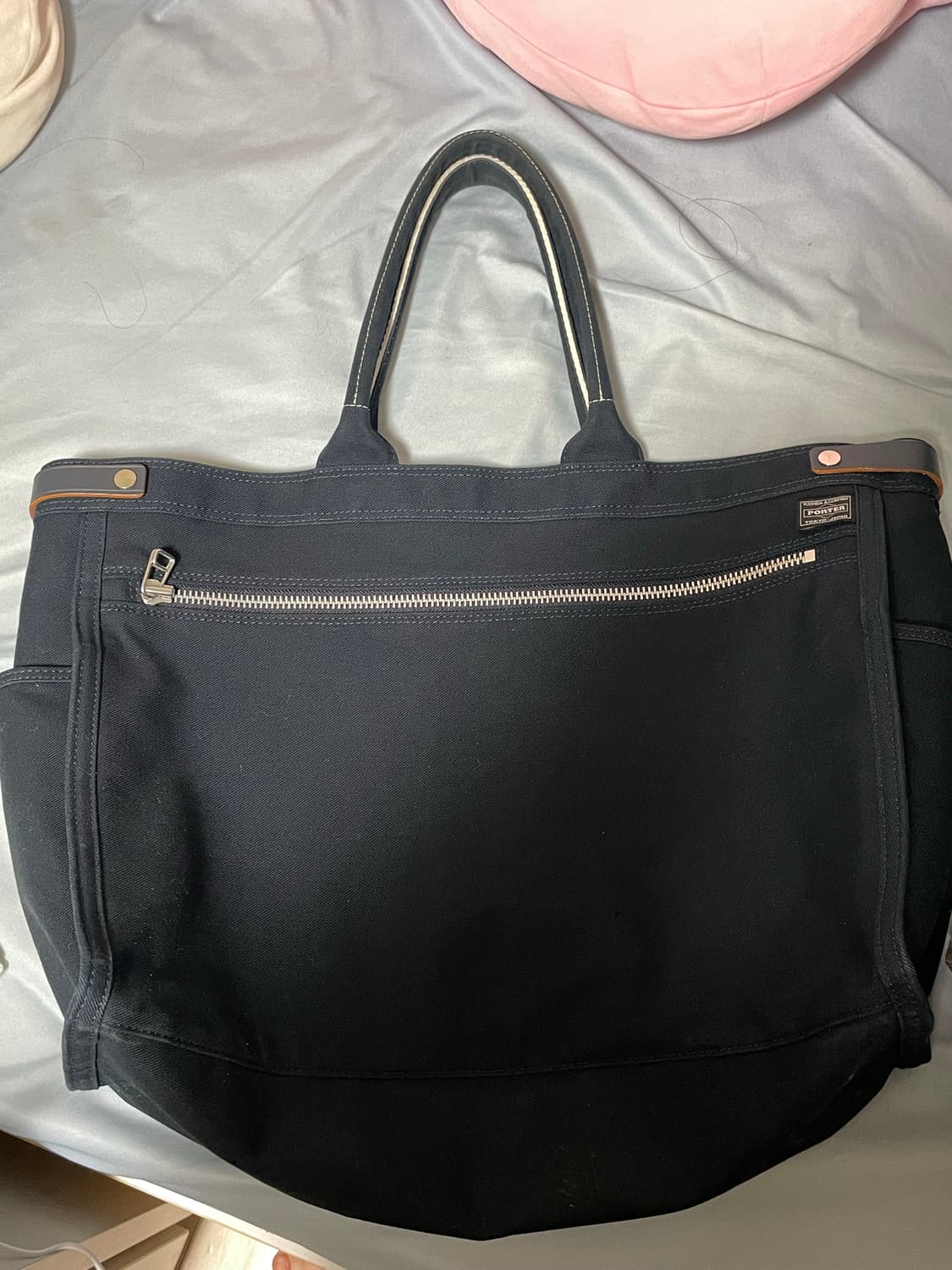 포터 네이키드 토트백 네이비 상품이미지2