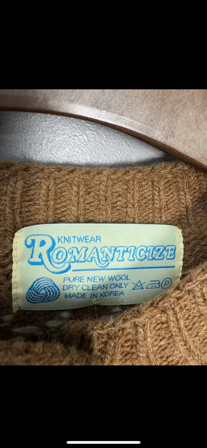 빈티지 페어아일 패턴 가디건 H1889 상품이미지5