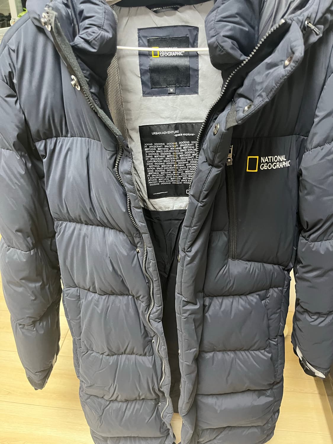 네셔널지오그래픽 롱패딩 M 상품이미지2