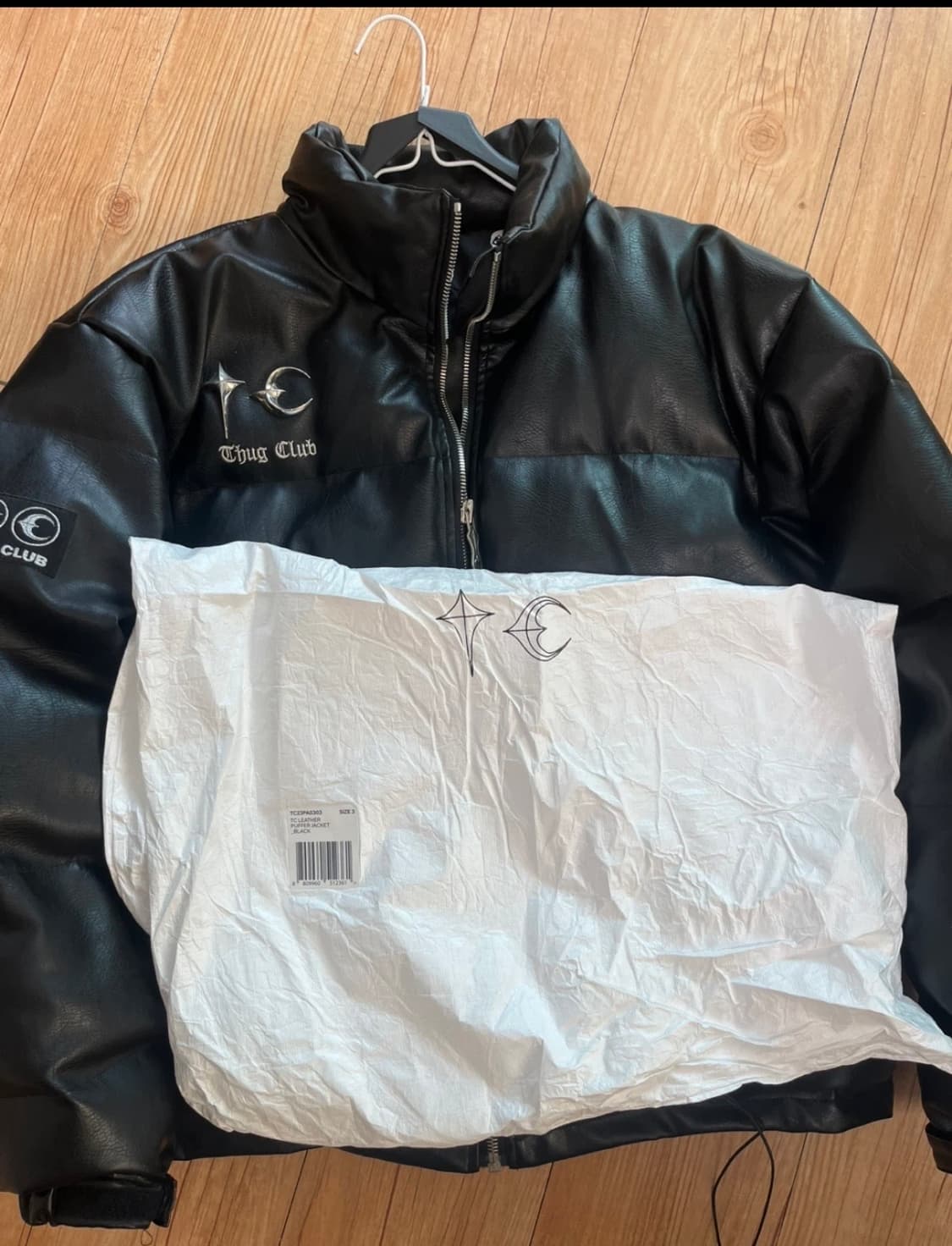 떠그클럽 래더패딩 상품이미지1