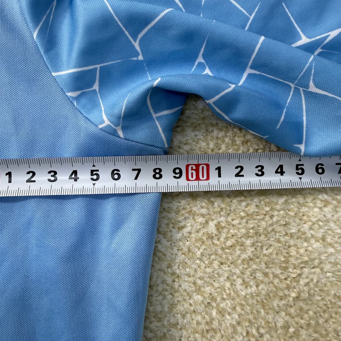 실측확인 맨체스터시티 축구 유니폼 0122T1 상품이미지5