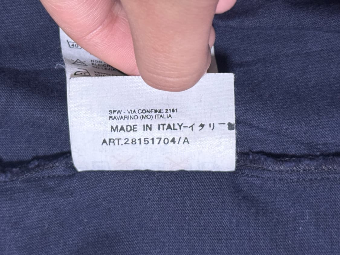 90s 스톤 아일랜드 그린엣지 와펜 트윈 포켓 오버 셔츠 자켓 상품이미지10