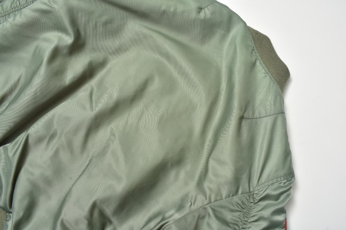 90S 알파인더스트리 MA-1 항공점퍼 XL N3235 상품이미지8