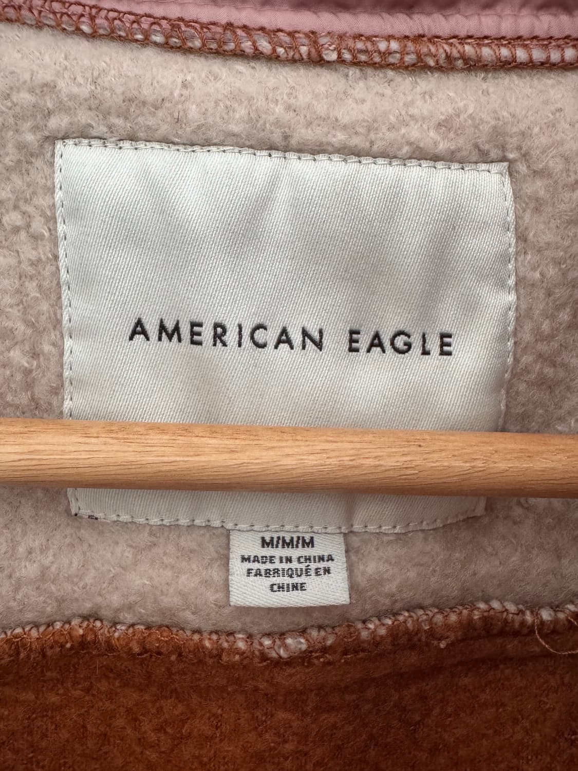 아메리칸 이글 양털 웜업 자켓 M 상품이미지5
