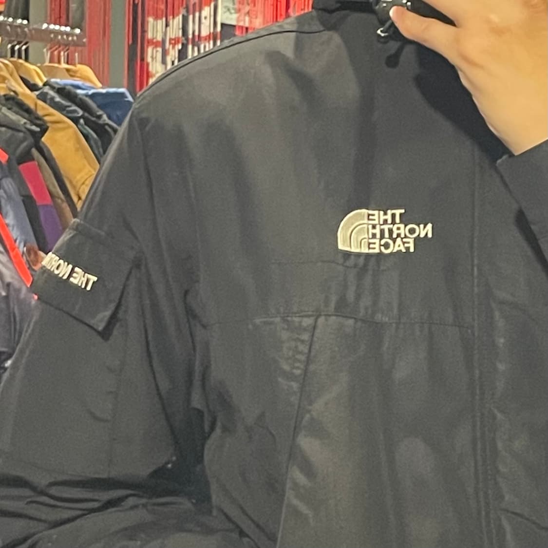 [IM] northface 노스페이스 블랙 바막(후드O) 상품이미지6