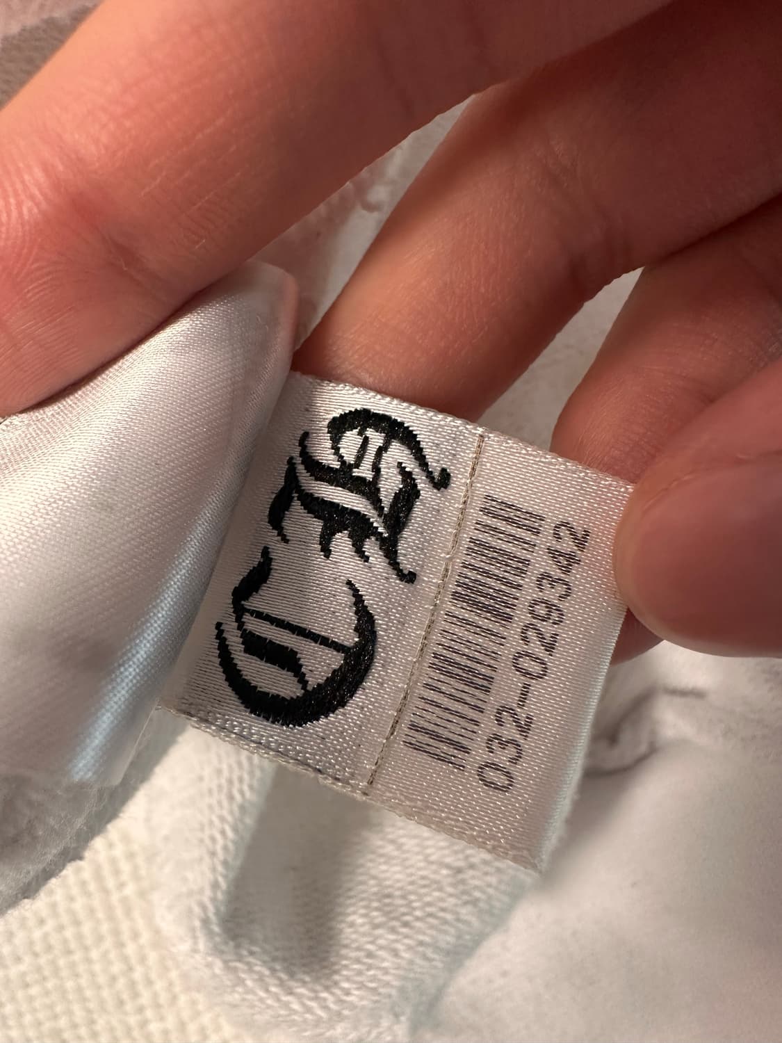 (레어) 크롬하츠 버티컬 플러스 로고 후드집업 화이트 M 상품이미지8