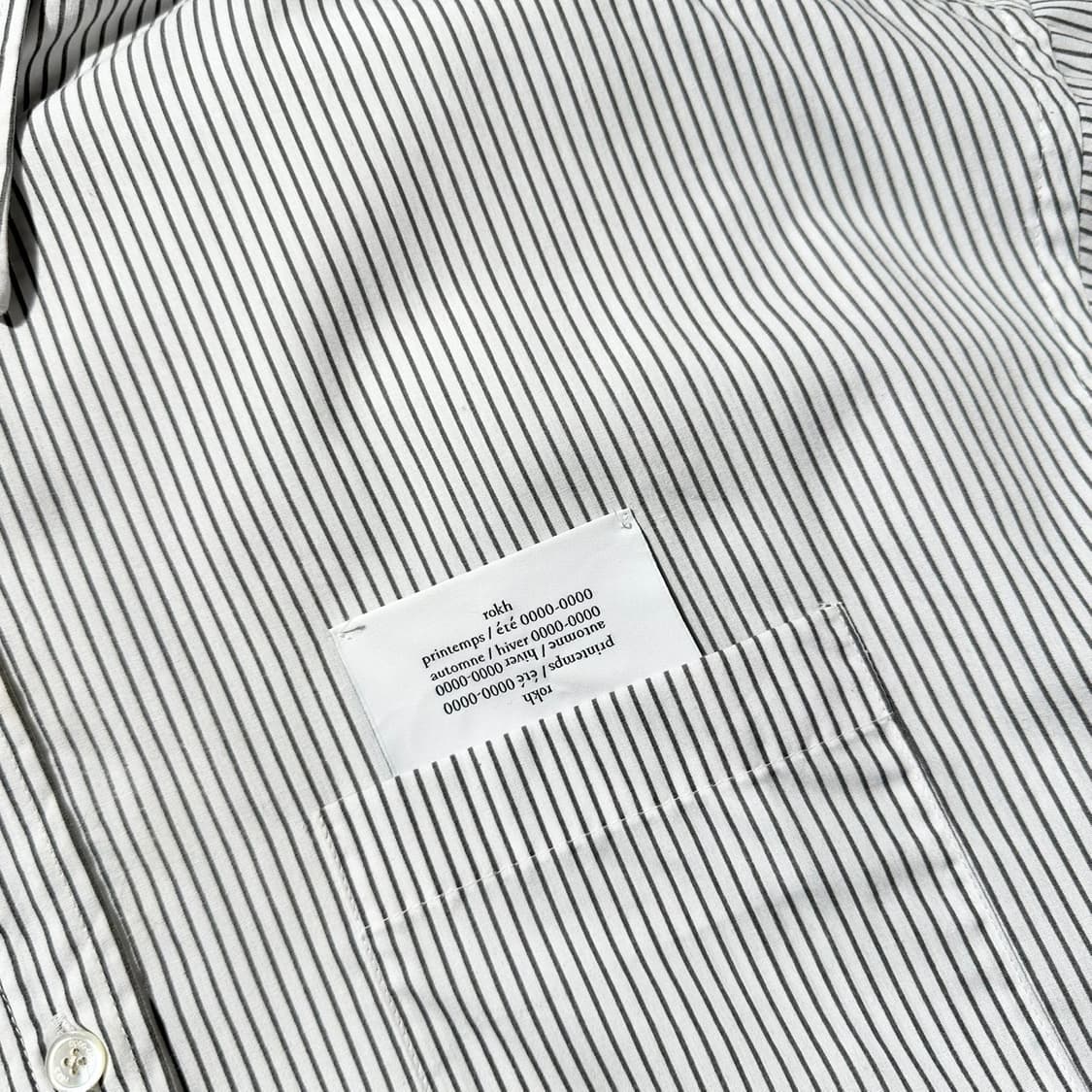 로크 더블 레이어드 스트라이프 셔츠 상품이미지4