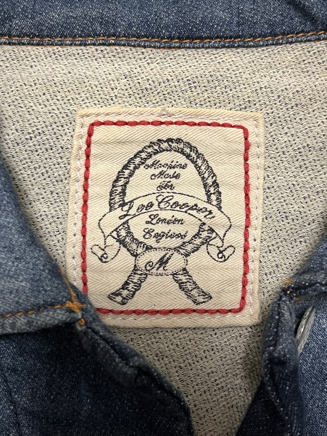 Lee Cooper London England 크롭 청자켓 상품이미지3