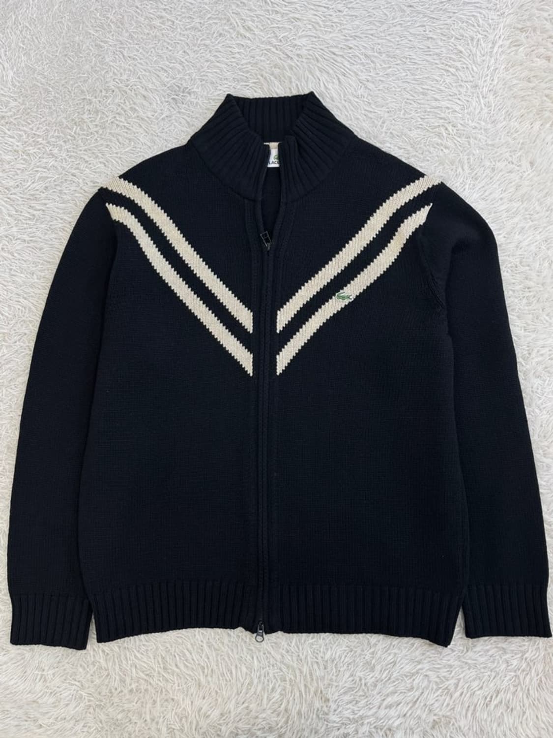 라코스테 니트 집업 가디건/#431 상품이미지1