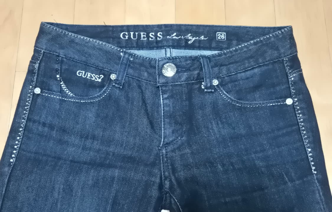 개미친 y2k 지브라 로우라이즈 스키니진 상품이미지5