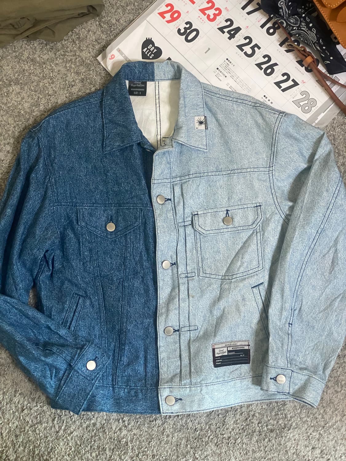 [S] GU x 미하라 야스히로 데님 자켓 상품이미지2