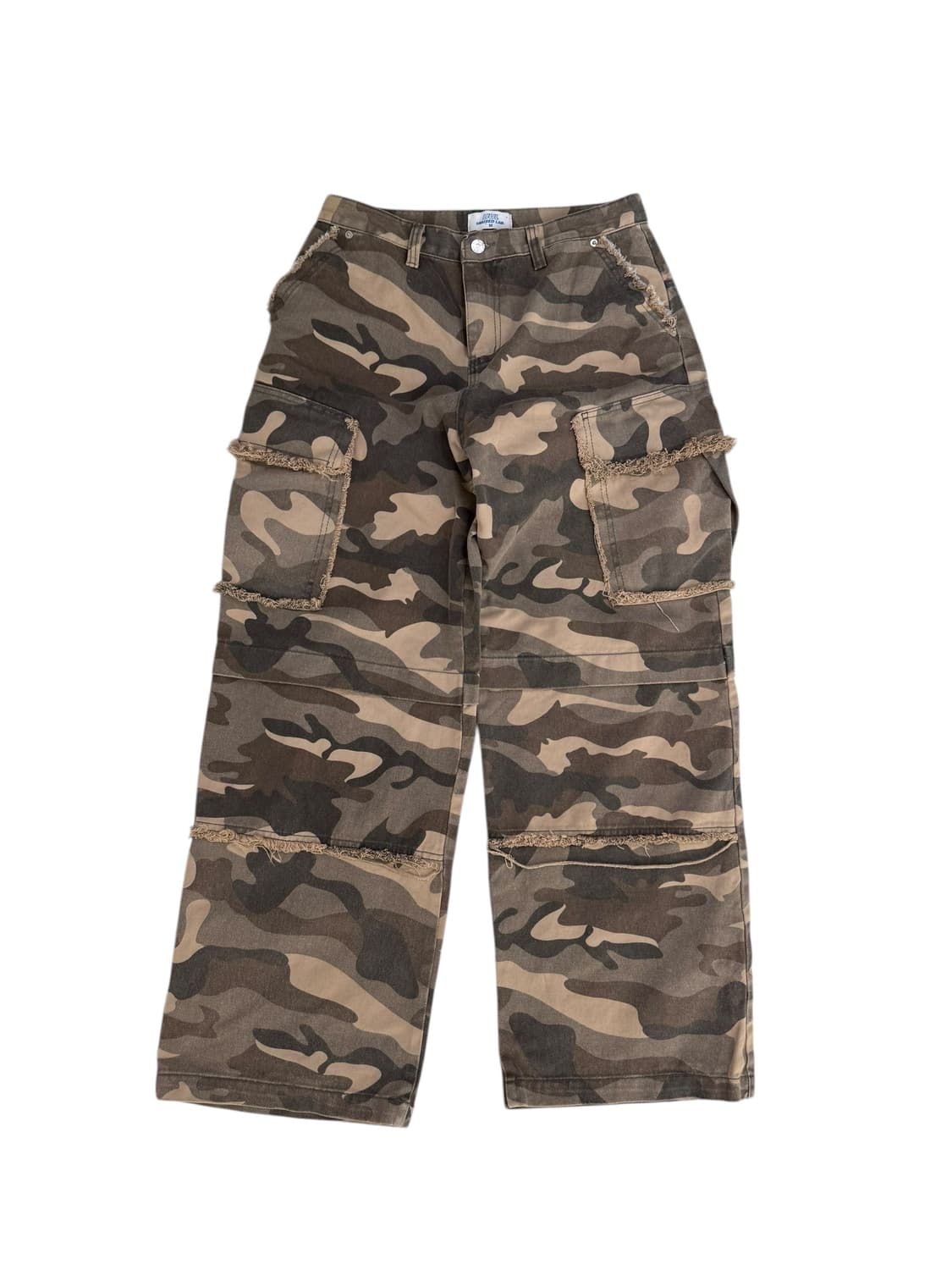 빈티지 카모 데미지 카고팬츠 상품이미지7