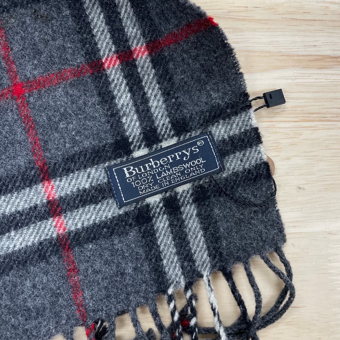 버버리 정품 램스울 머플러 차콜 상품이미지3