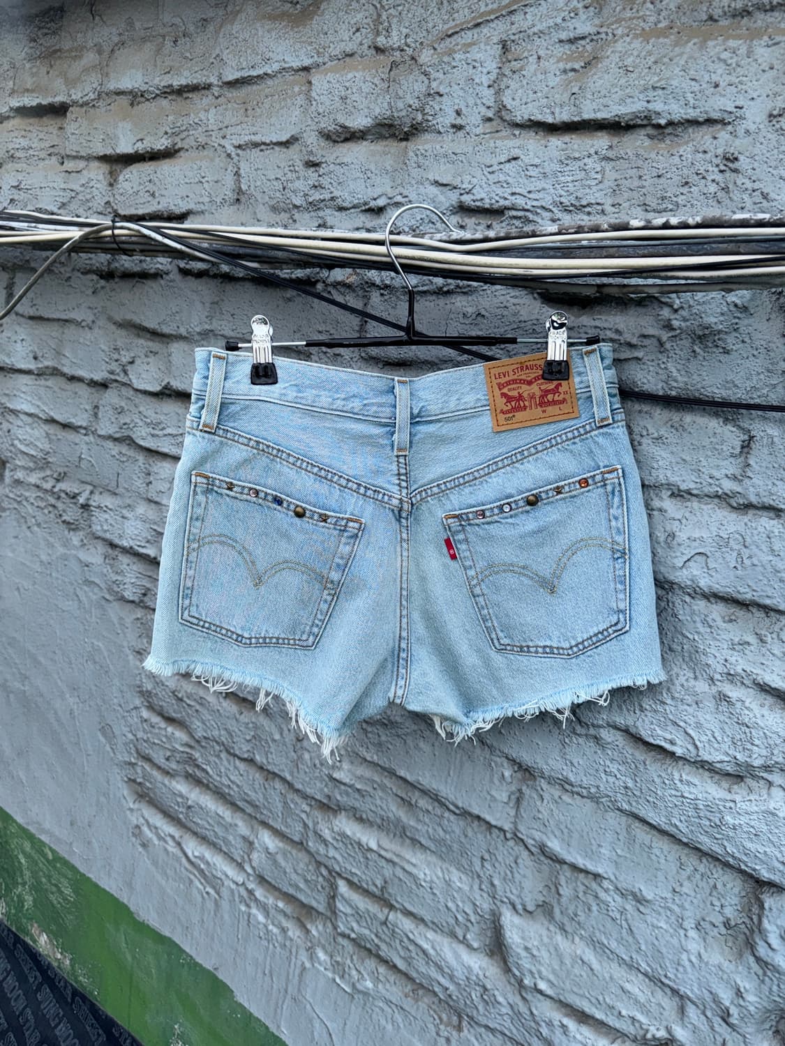 Levis 리바이스501 찡 포인트 숏팬츠(28) 상품이미지4