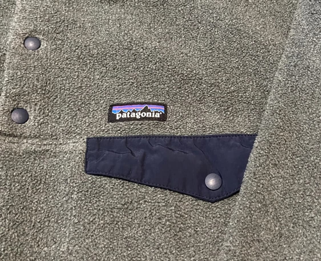 00s 파타고니아 신칠라 스냅-T 카키그린/네이비 니카라과 상품이미지2