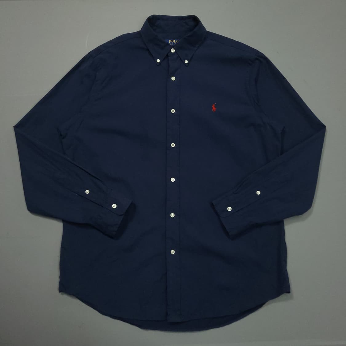 폴로 랄프로렌 신형 qr 셔츠 L 네이비 상품이미지1