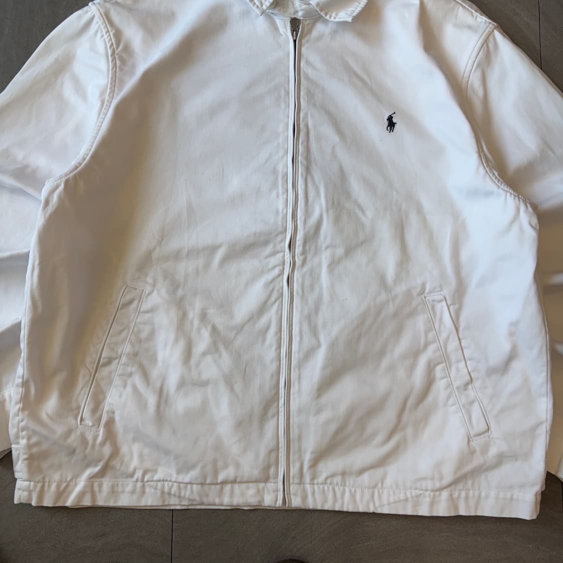 폴로 정품 화이트 스윙톱 자켓 상품이미지4