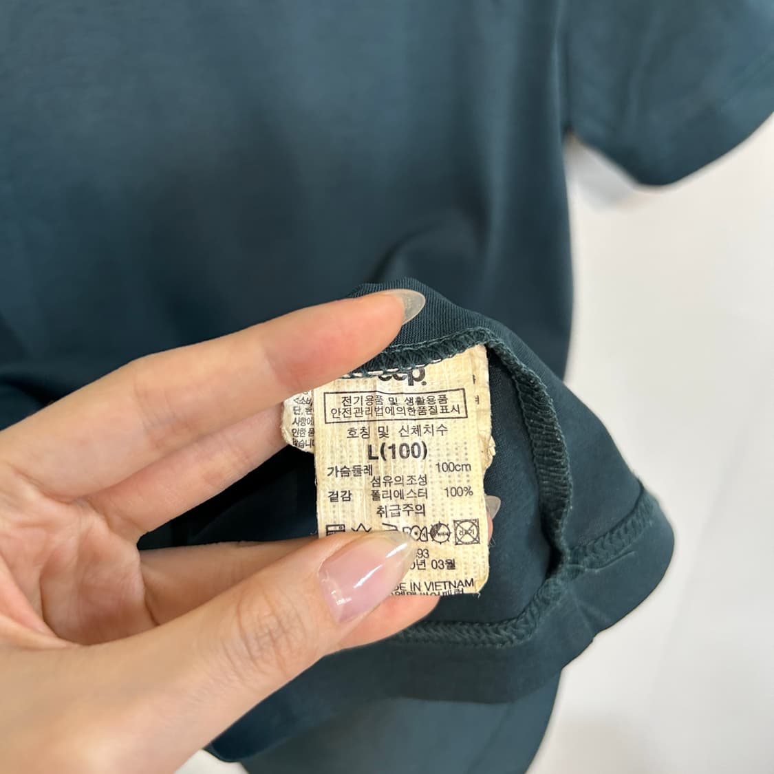 지프 남성 반팔 티셔츠 100 상품이미지3