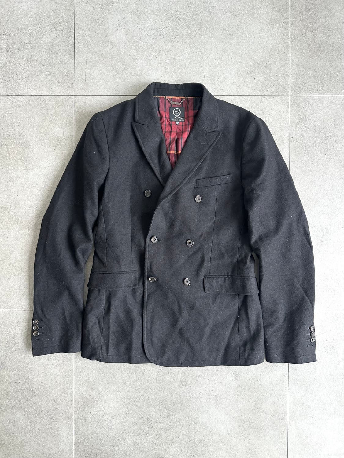 알렉산더 맥퀸 2012 더블 브레스티드 블레이저 상품이미지3