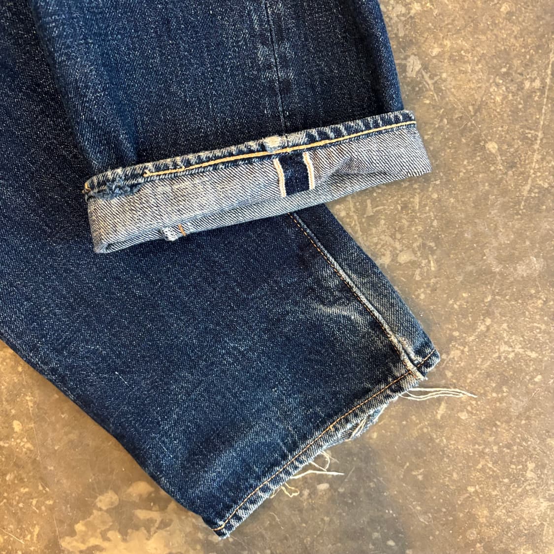 90년대 일본 드님 66타입 셀비지 데님 팬츠 상품이미지8