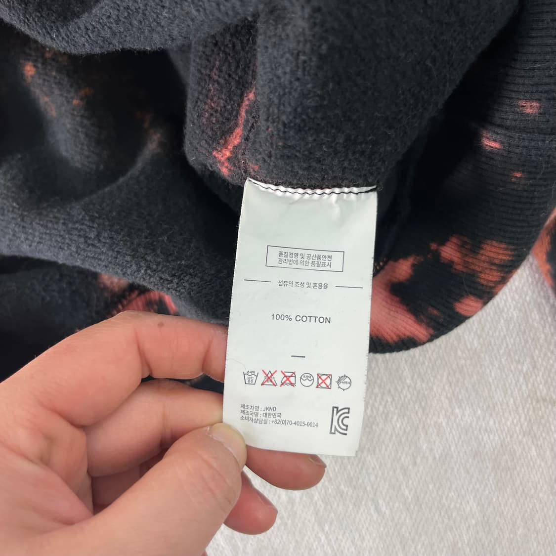 100 디스이즈네버댓 타이다이 후드티  상품이미지6