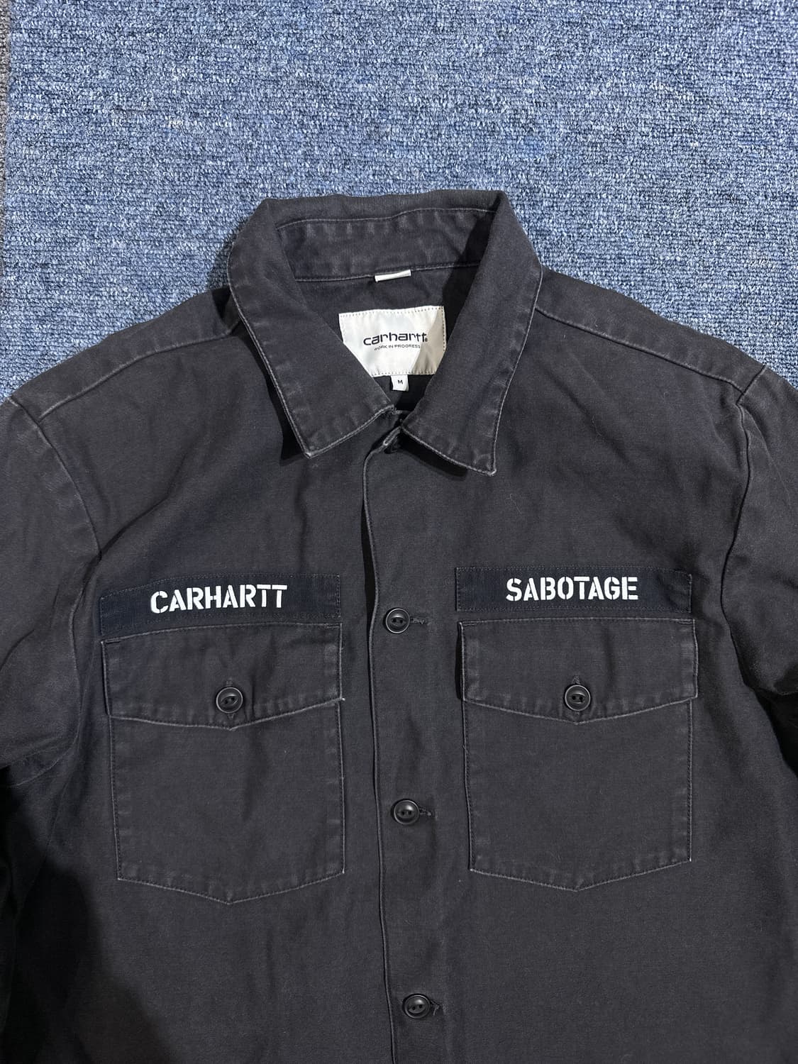 칼하트 wip 블랙셔츠 상품이미지3