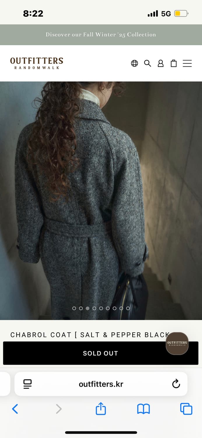 랜덤워크 아웃피터스 코트 상품이미지2