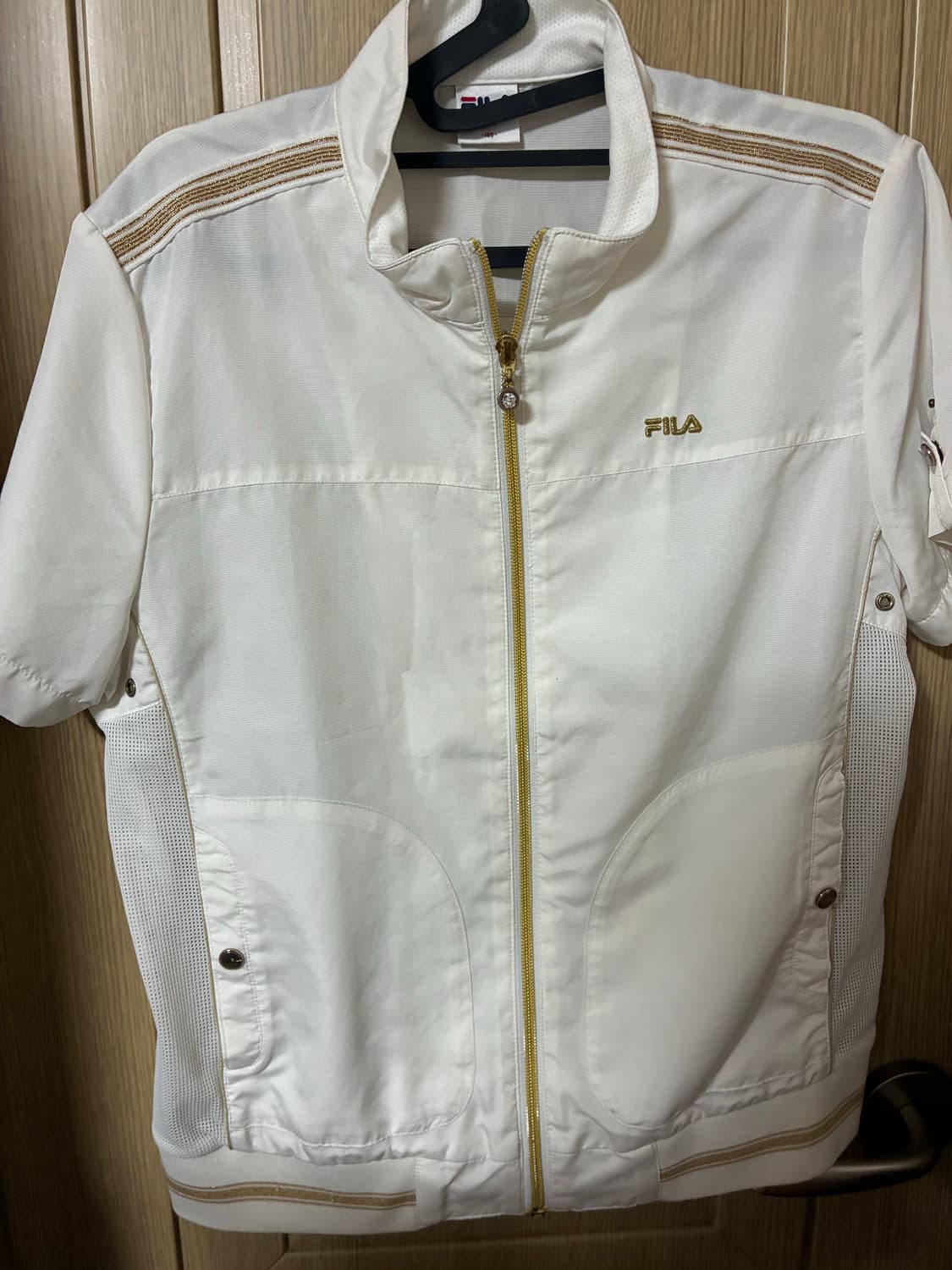 휠라 반팔 집업 상품이미지1