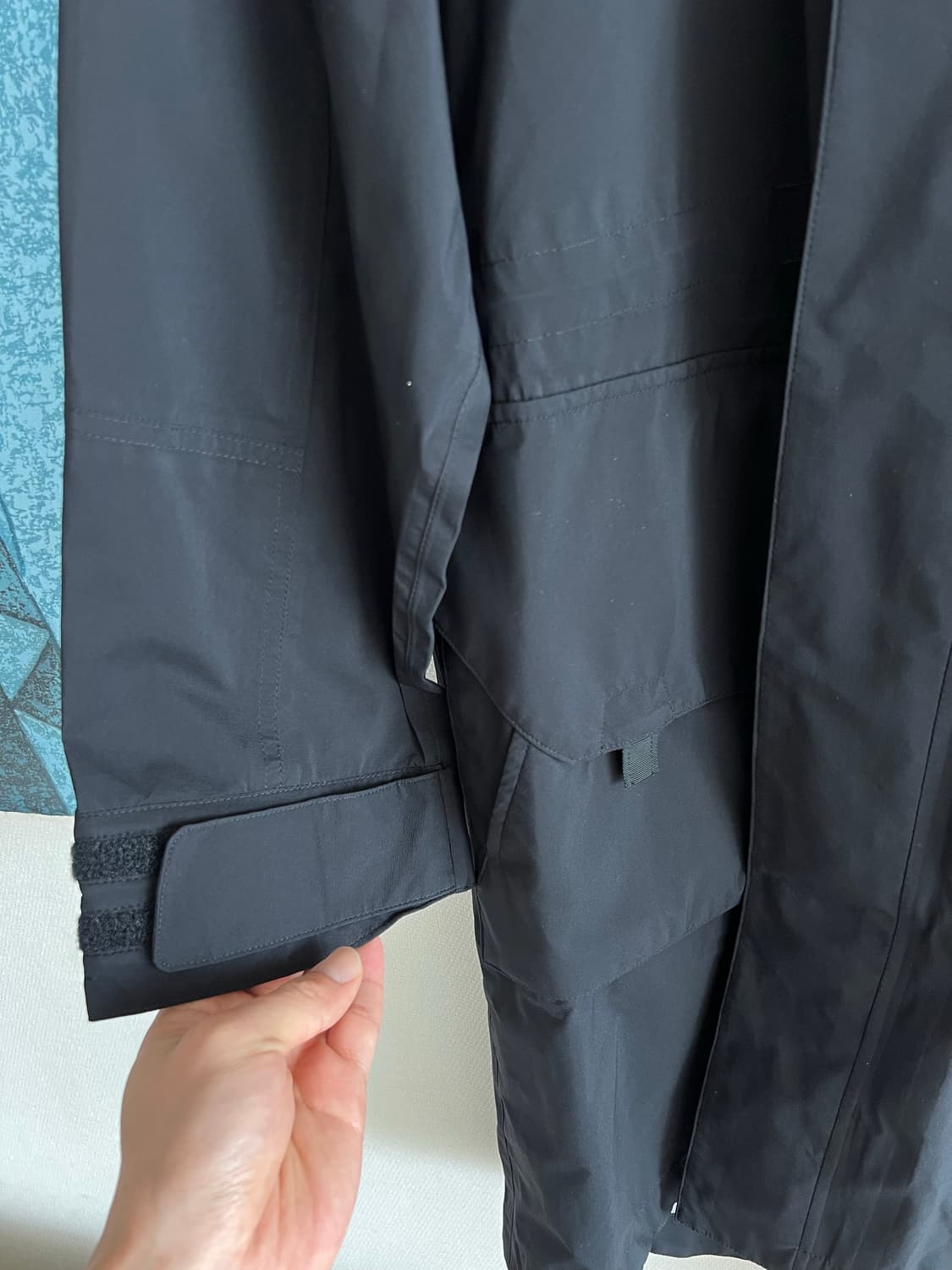 Goldwin 트래블 오버 코트 블랙 M 상품이미지5