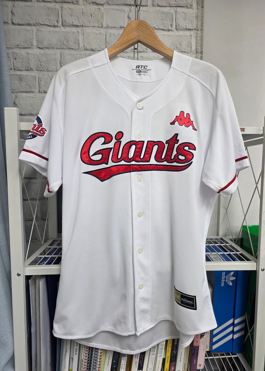 롯데자이언츠 카파 어센틱 홈유니폼  XL 105 노마킹 MN20 상품이미지1