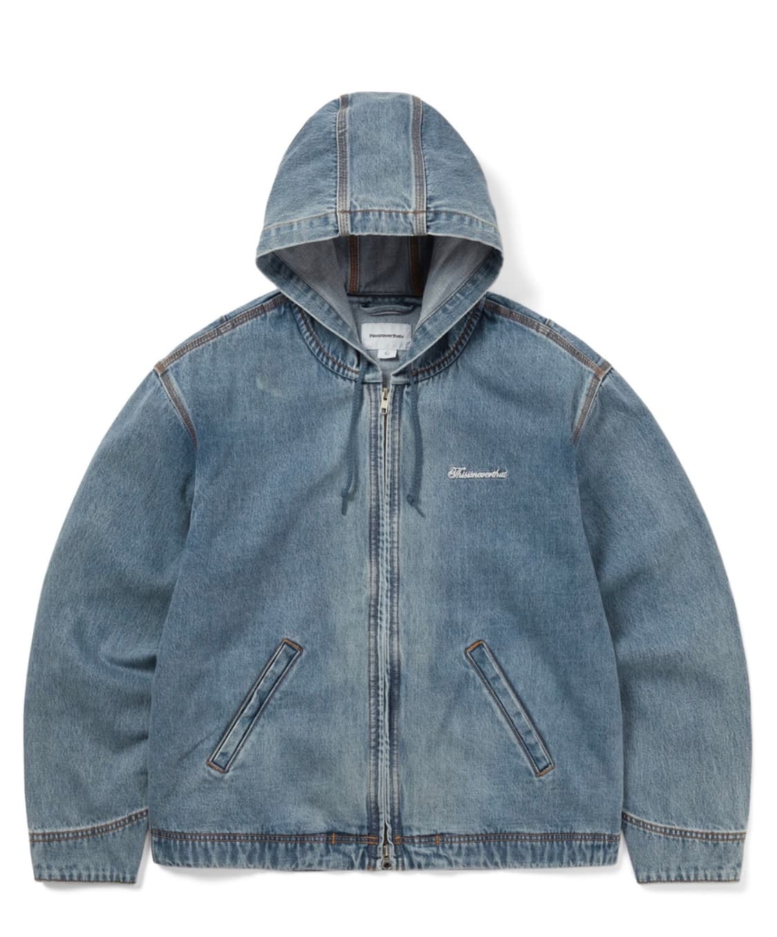 디스이즈네버댓 데님후드자켓 새상품M사이즈 상품이미지1