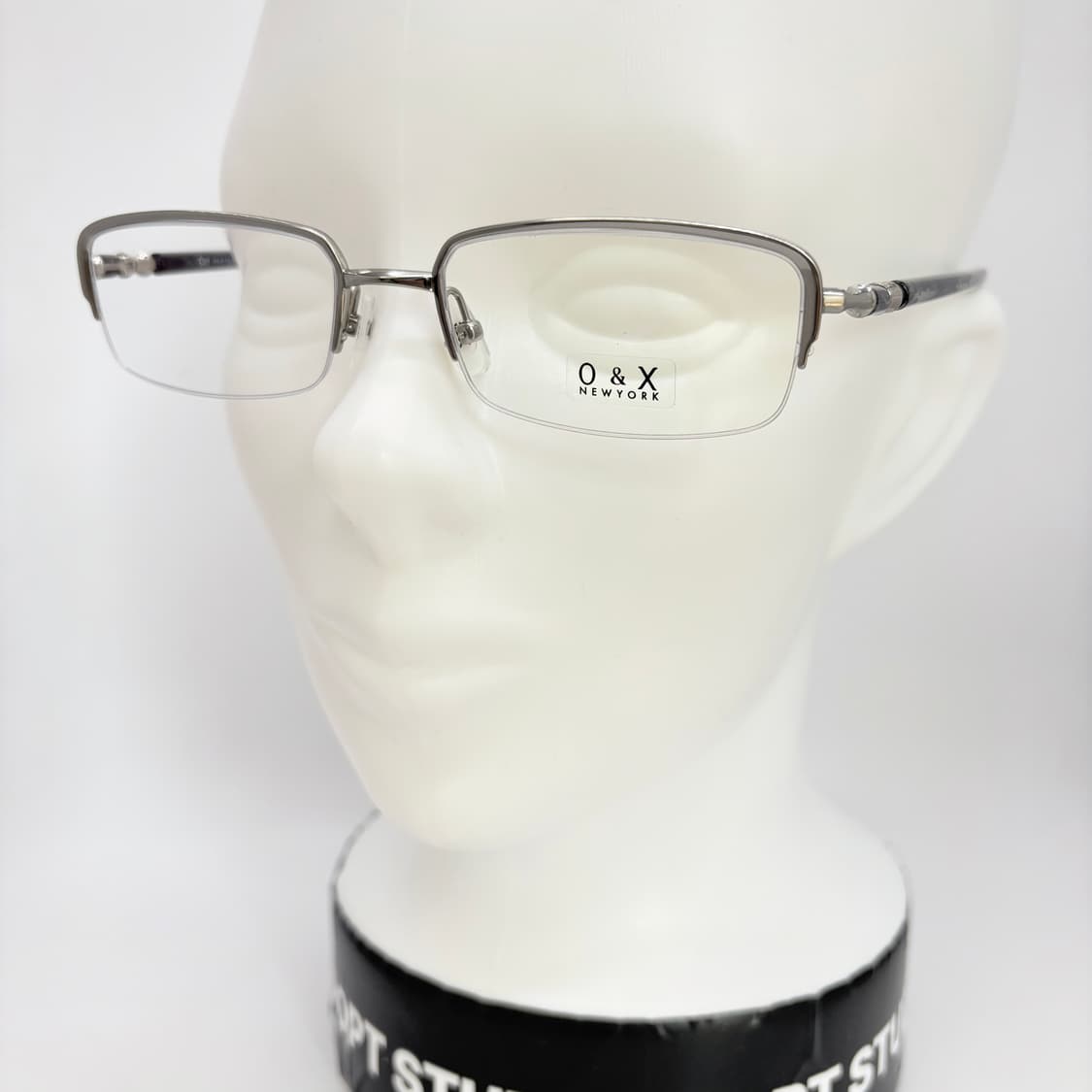 O&X 오앤엑스 실버 스퀘어 반무테  상품이미지6