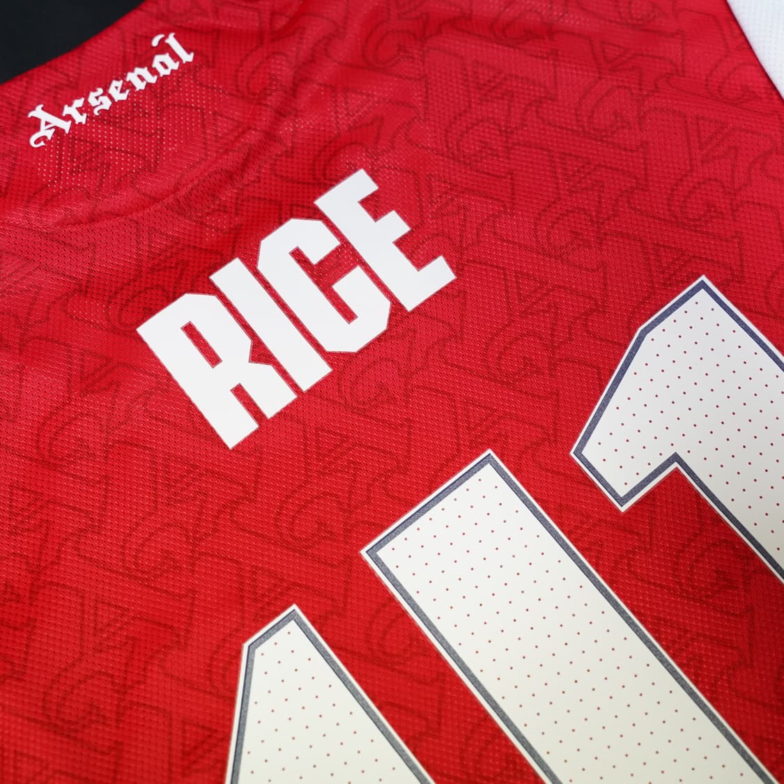 [국내 XL][어센틱]25/26 아스날 라이스 챔피언스리그 홈 유니폼 상품이미지5