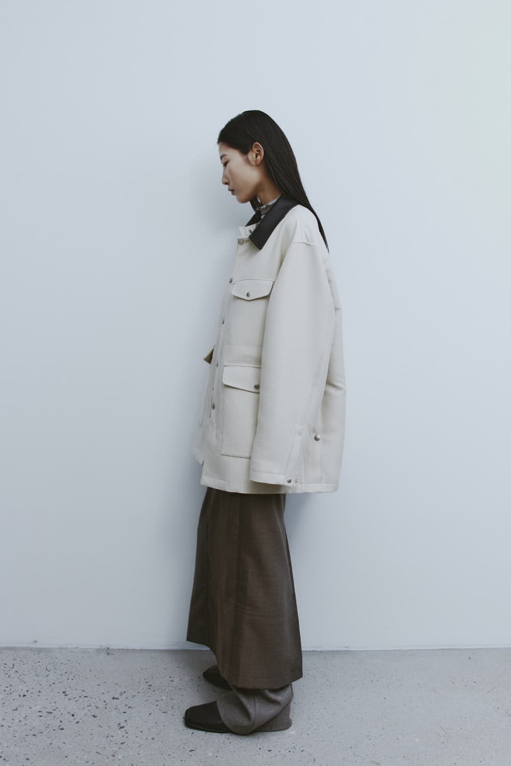 Youth 유스 레더 카라 헌팅 자켓 상품이미지6