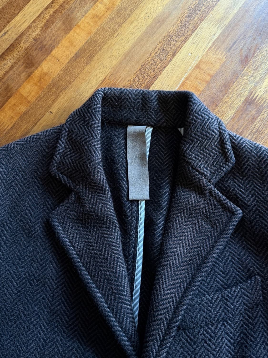 일레븐티 헤링본 체스터필드 코트 95 상품이미지3