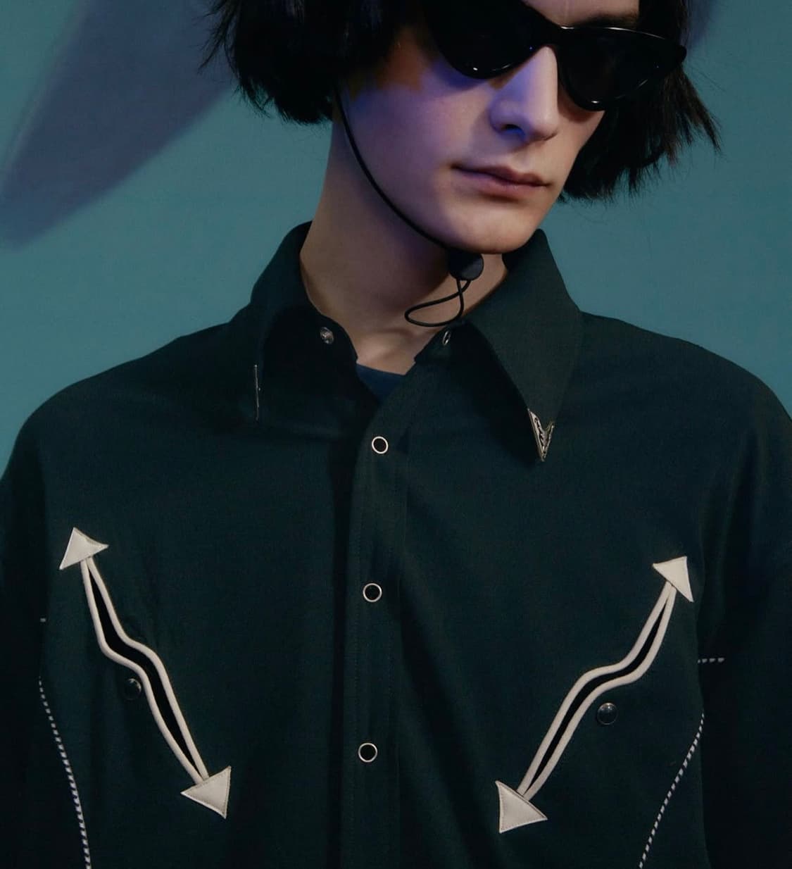 UMAMIISM 우마미즘 Western short black 상품이미지3