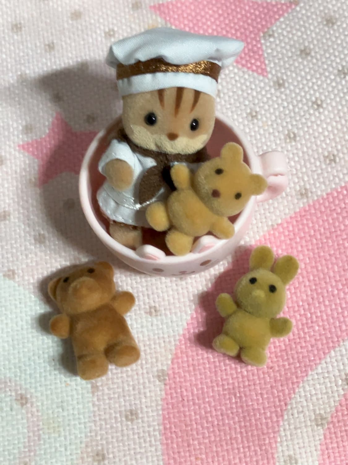 실바니안 올드 인형의 인형 소품 (다람쥐, 곰, 토끼) 상품이미지1