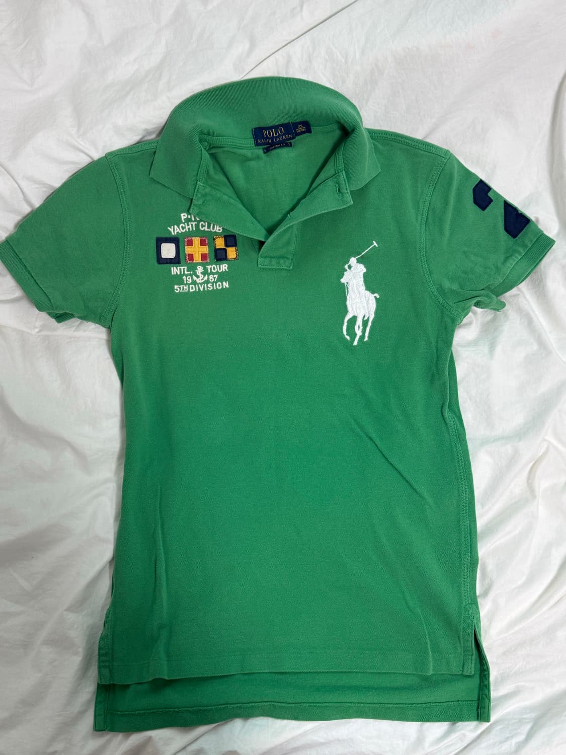 폴로 랄프로렌 빅포니 요트 클럽 반팔 셔츠 상품이미지1