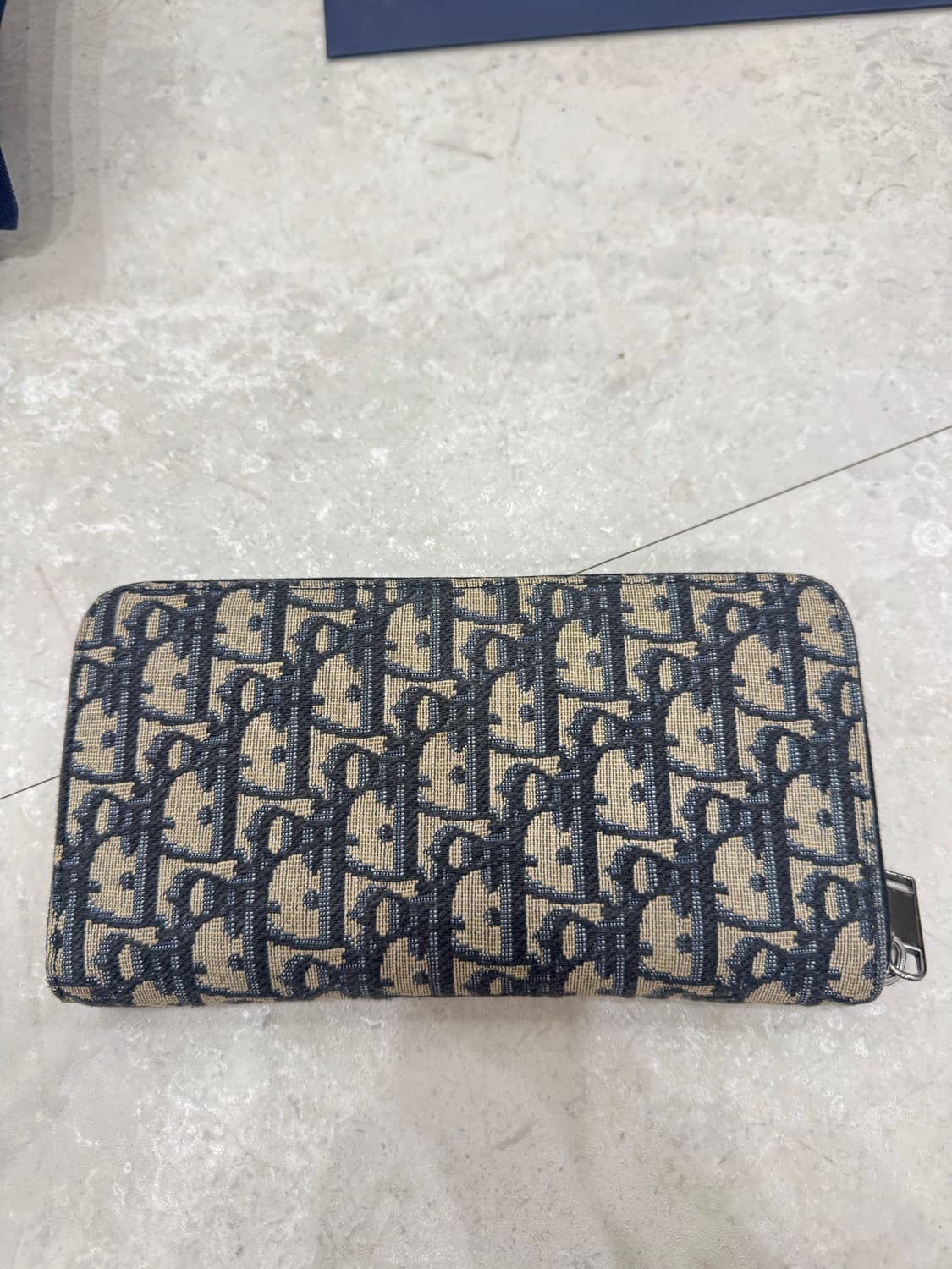 디올 오블리크 지퍼 장지갑 상품이미지2