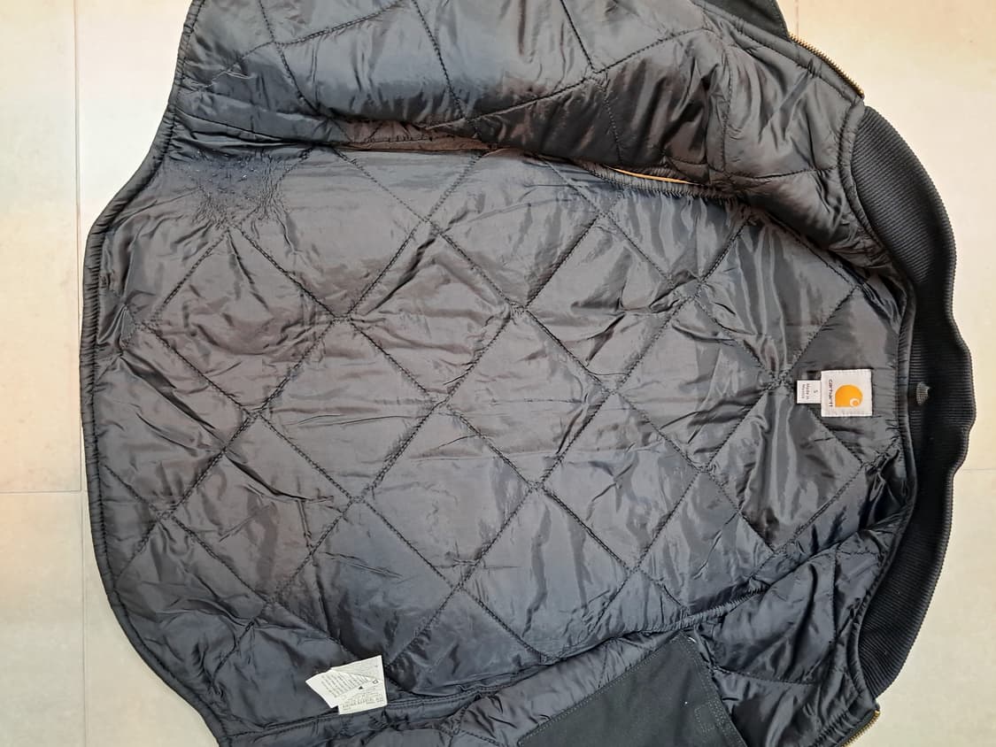 칼하트 V01 블랙 조끼 S 상품이미지3