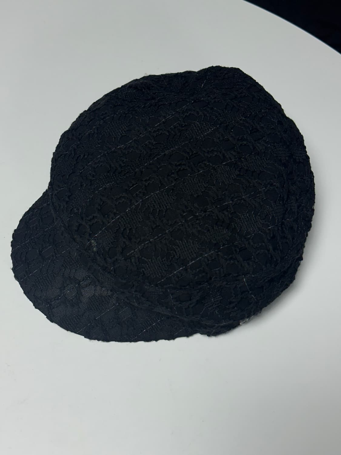 포에지담 CROCHET NOUVELLE MARGOT HAT IN BLAC 상품이미지3