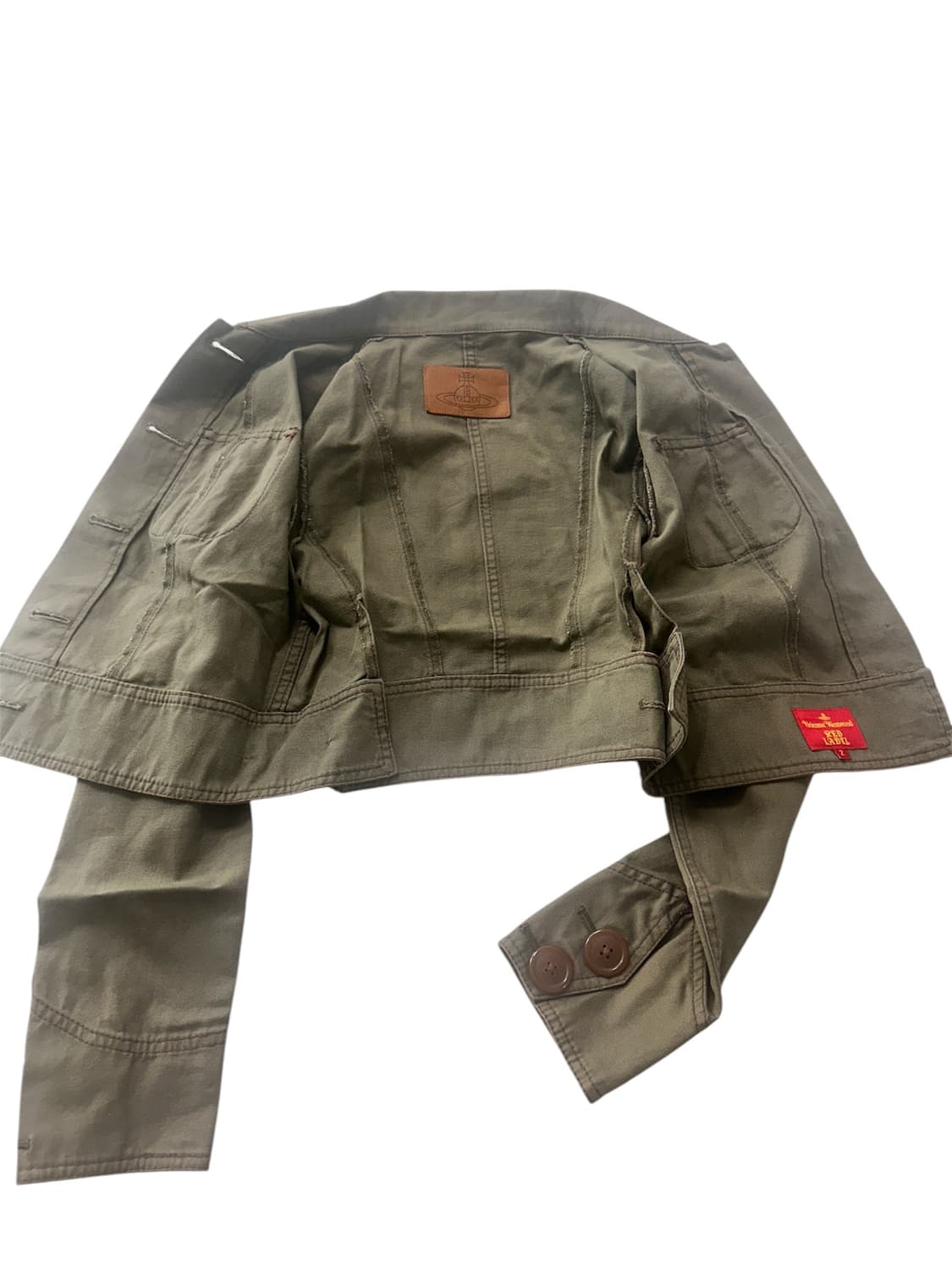 비비안웨스트우드 레드라벨 크롭자켓 상품이미지6