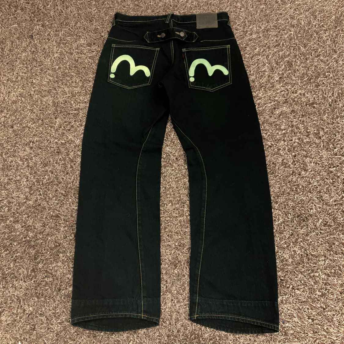 에비수 신치백 엔지니어드진 데님 팬츠 상품이미지1