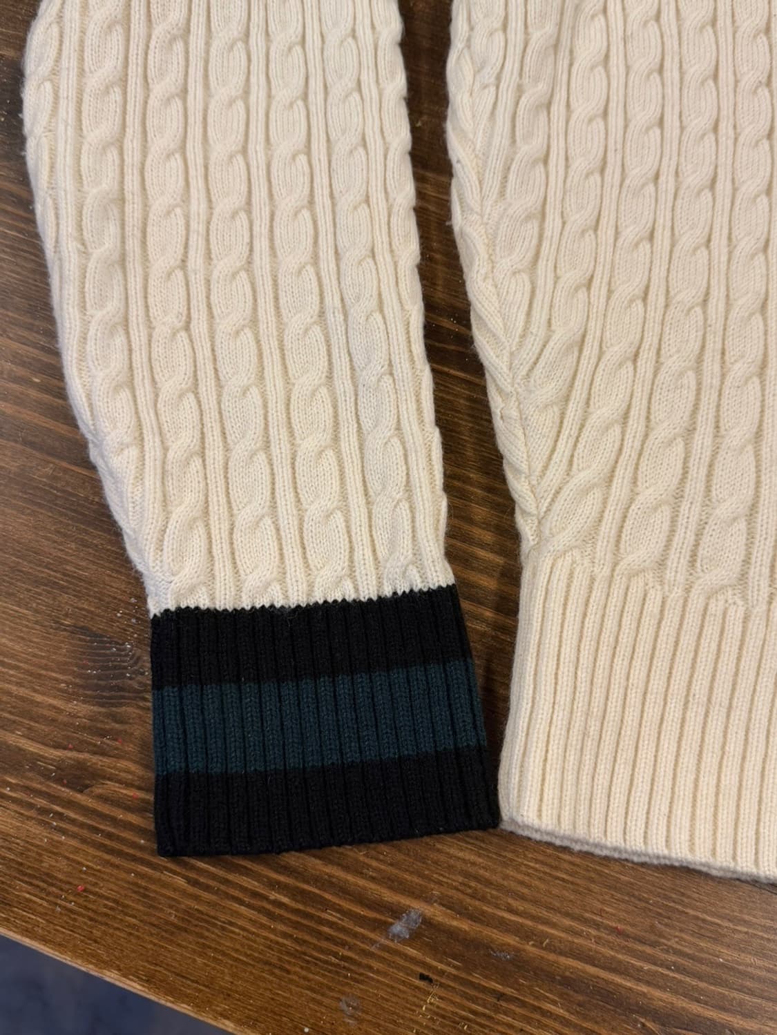 라코스테 셔틀랜드울 크리켓 니트 55~66 상품이미지8