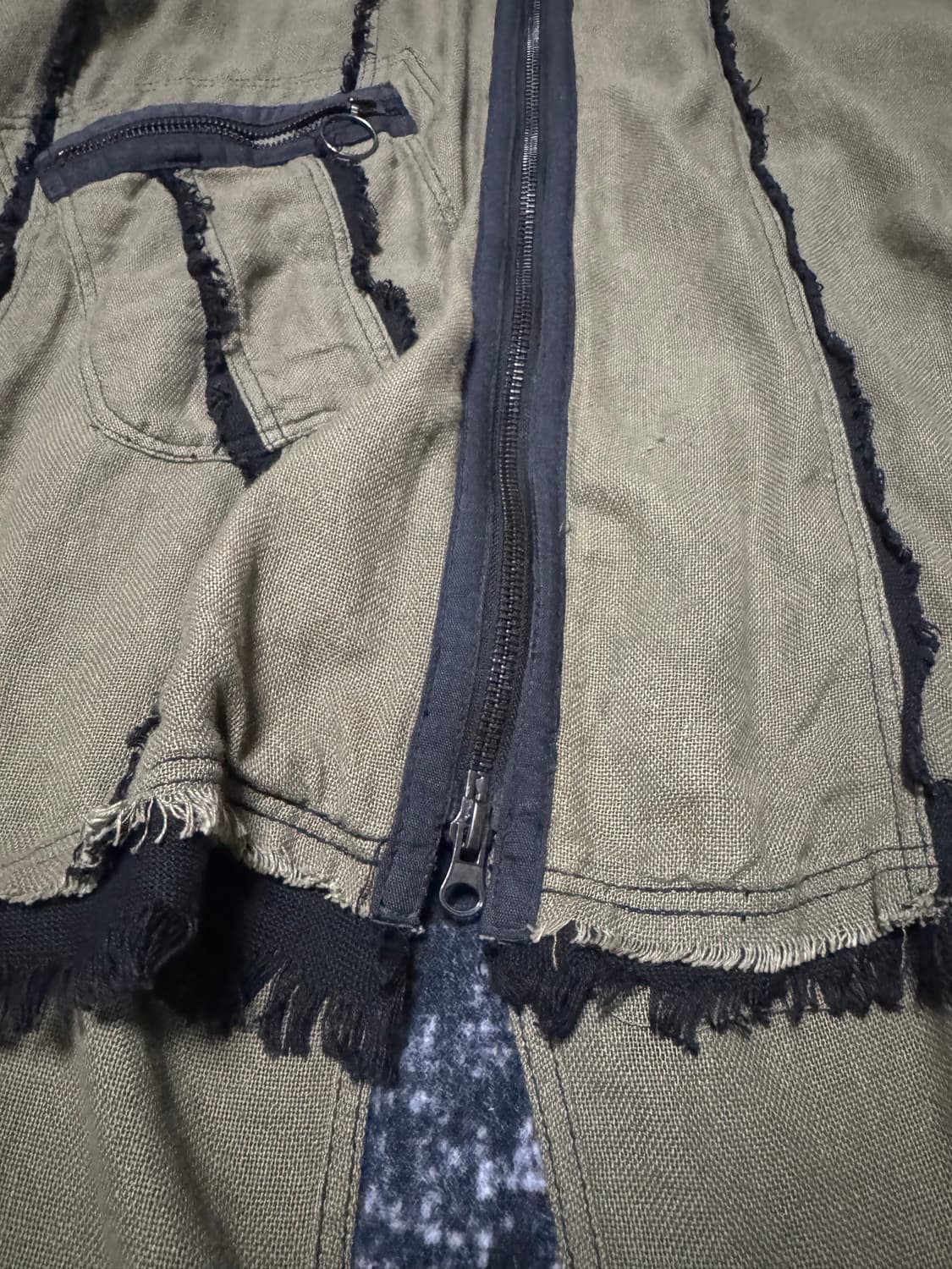 ALGONQUINS Zipper Detail Long Hoodie Zip 상품이미지4